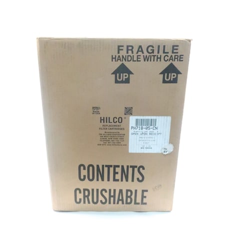 Hilco Hydraulic Filter Element, 4PK PH718-05-CN